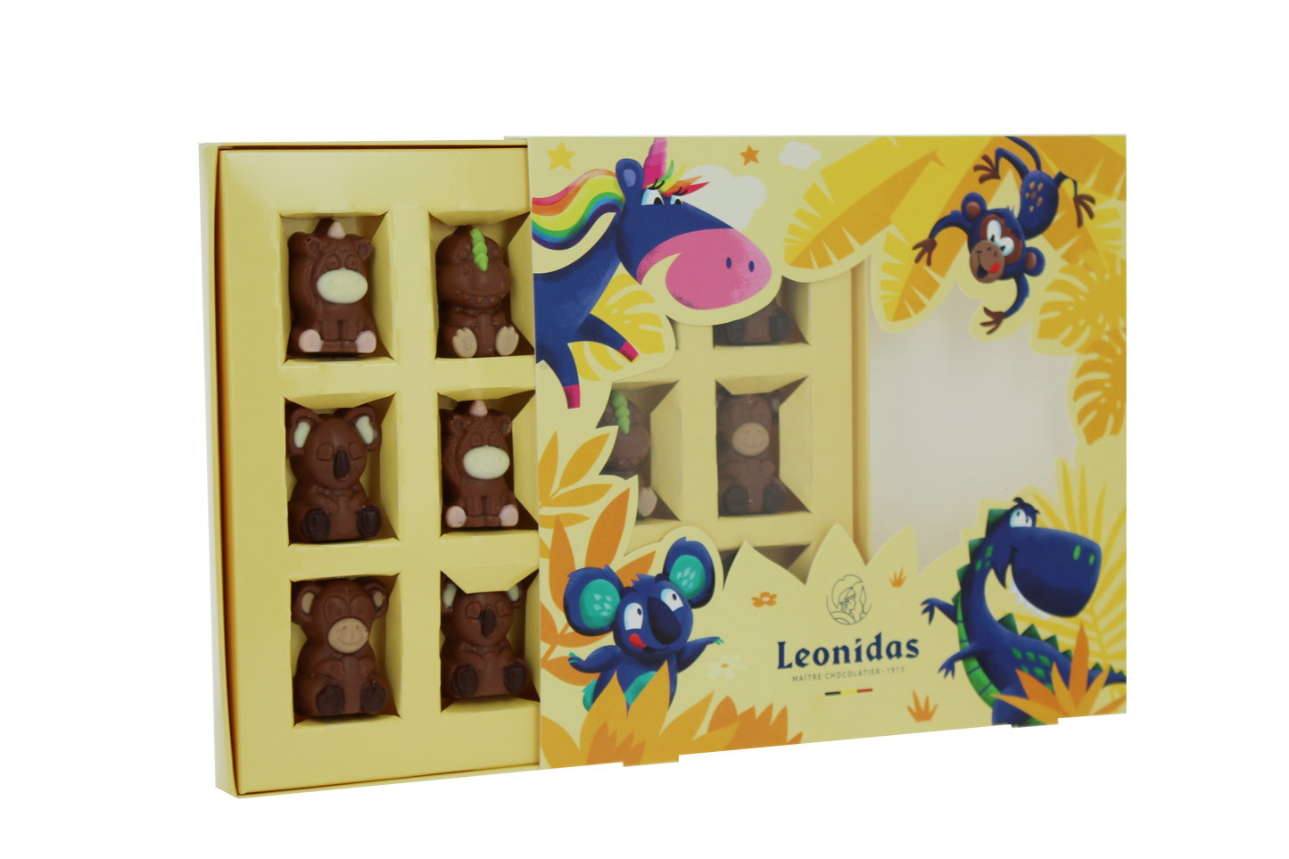Boîte 12 animaux fourrés - 155g
