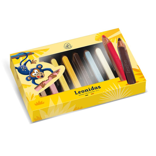 Crayons de couleur par 8 - 72g